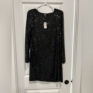Express Sequin Cocktail Dress